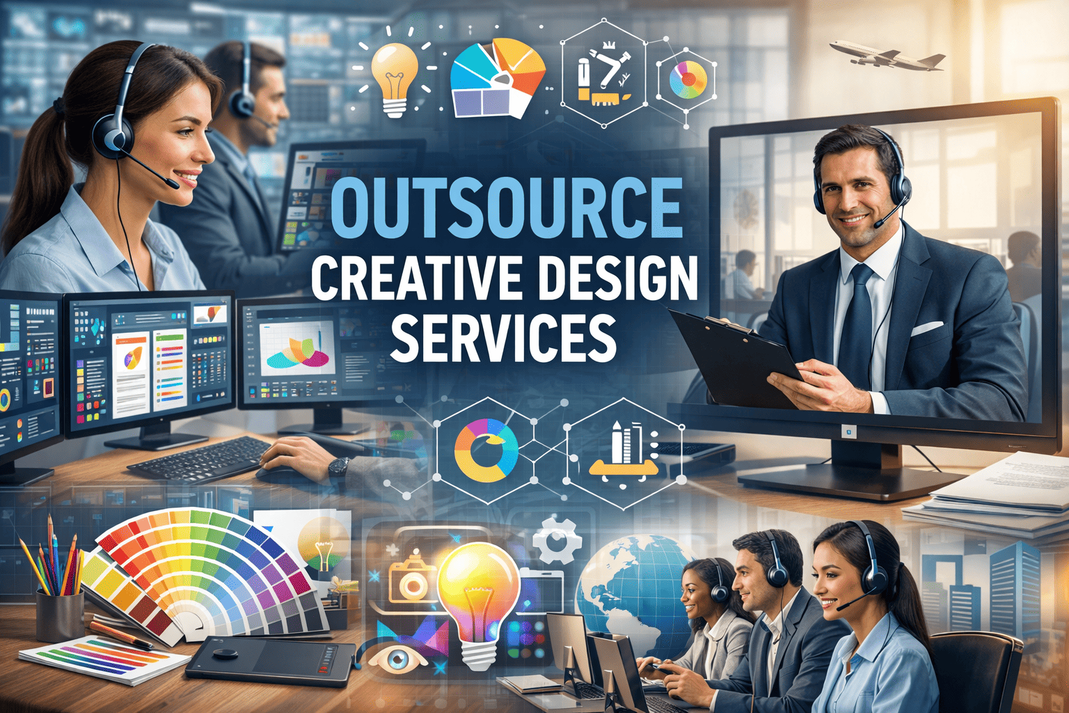 Outsource Creative Design Services - Outsource to India